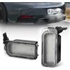 efuturetime Kit Luci LED Targa Compatibile con Ford Fiesta Focus C-Max S-Max Mondeo Galaxy, Illuminazione LED Targa 18SMD 12V/6500K Luce Bianca Canbus Senza Errori