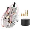 Viviance Carburatore Moto compatibile con PWK 21-34MM 2T 4T Carburatore Moto Con Power Jet compatibile con Yamaha Koso ATV Quad UTV - 24MM