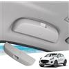 GAFAT Compatibile con Ford Puma MK2 ST Line X 2020-2024 2025 Custodia per Occhiali da Sole Auto, Puma 2024 Organizer Contenitori per Porta Occhiali, Puma Accessori (Grigio-Upgrade)