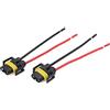 Baceyong 2 pz DC 12 V H8 cavo cablaggio presa auto faro fendinebbia lampadina adattatore connettore