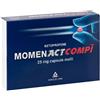 Moment Act Compì 25 mg Capsule Molli 10 pz
