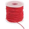 PATIKIL Elastico Per Bracciali 164 Piedi/50 Metri Lunghezza 1,5 Mm Diametro 1 Rotolo Resistente Cordone Elastico Per Creazione Gioielli Collane Perline Fai Da Te Rosso