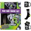 Pyramid International Pyramid GP86922 Beetlejuice - Set tazza e calzini, da collezione, multicolore