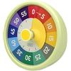Fousenuk Timer Visivo Bambini Supporto Acustico e Muto, Visivo per Bambini con Barra di Avanzamento Colorata, 60 Minuti Countdown Timer Desktop per Cucinare, Studio, Esercizi, Giochi(Verde)