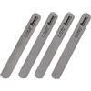 IBANEZ 4449EG4EXX - Set di lime per sella, 4 pezzi, 0,054-0,090