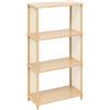 5 five simply smart Libreria 4 Ripiani colore Legno Naturale