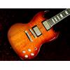 Epiphone SG Modern Figured Mojave Burst Chitarra elettrica con custodia da co...
