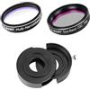 Svbony SV240 1,25 Filtro costruire con 1,25 SV220, SV226, Inquinamento luminoso nel Vicino Infrarosso NIR Filtro, Accessori per Telescopi per Nebulose e Astrofotografia Urbana del Cielo Profondo