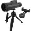 Riven Un set telescopio monoculare 10-30X50 High Power Zoom, con adattatore per smartphone e treppiede BAK4 Prisma