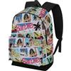 Karactermania Barbie Comic-Zaino HS FAN 2.2, Multicolore, 31 x 44 cm, Capacità 24 L