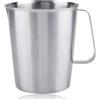 Cyrank 2L Latte di schiuma Pitcher, Espresso di vaporizzazione Pitchers Latte di schiuma Tazza in acciaio inossidabile Tazze di caffè Espresso Accessori per macchina da espresso