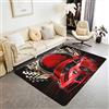 Homewish Tappeto Soggiorno 100x150 Gara Rosso per Ragazzi Adolescenti Tappeto Camera da Letto Auto da Corsa Moderno Tappeto Interno Auto Sport Veloce Non Peloso Decorazione Camera