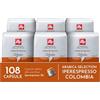 illy, Caffè in Capsule Iperespresso Arabica Selection Colombia, 100% Arabica con Note Fruttate di Agrumi e Frutti Rossi, Gusto dalla Delicata Acidità, 6 Confezioni da 18 (108 Capsule Totali)