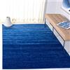 SAFAVIEH Tappeto Moderno per Soggiorno, Sala da pranzo, Camera da letto - Adirondack Collection, A Pelo Corto, Azzurro e Blu Scuro, 155 X 229 cm