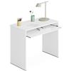 Habitdesign 002314BO - Tavolo per Computer, Bianco Lucido, 90 x 54 x 79 cm