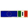 4R Quattroerre.it Quattroerre 137 Sticker Targhetta Europa-Italia