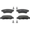 FERODO Kit pastiglie freni Anteriore con segnalatore acustico usura con accessori FDB4336 Compatibilità con CITROËN C4 II B7 C4 II Van/Hatchback NC