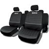 Sparco SPC1042SV Set Coprisedili per Auto, 11 Pezzi, Lazio, Grigio