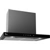 Thermex Super Silent GT - Cappa aspirante silenziosa 60 cm | 525 m³/h di potenza, 39-59 dB, controllo vetro touch, compatibile con Smart Home (WiFi e Google Assistant), filtri decorativi, colore