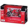 Burago MAISTO Ducati Lenovo Team #23 Enea Bastianini - Modellino 1:18, Fedele all'originale, con sterzo e cavalletto Laterale, a Partire dai 3 Anni (536398-23)