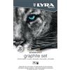 LYRA Rembrandt - Confezione in Metallo 7 Matite in Grafite Assortite