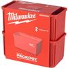 Milwaukee PACKOUT - Contenitore 10 x 20 cm, 2 pezzi