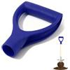Tissting Impugnatura Per Pala D, Diametro 3,2 Cm/1,26 Pollici, Blu Scuro - Manico Ergonomico Per Scavo E Rastrello, Leggero E Efficace, Ideale Per Giardinaggio E Spalare Neve