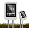 Nastopee 6-In-1 Misuratore del Terreno,Misuratore di Umidità per Piante,Sensore di Umidità del Suolo,Misuratore del PH del Terreno,Igrometro per Piante e Tester del Terreno per Prato,Giardino e Piante in Vaso