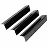 MGiessca Barre Aromatizzanti 7635 38,8 cm per Weber Spirit I & II 200, E210/E220 S210/S220 (Comandi Anteriori), Copertura Bruciatore in Porcellana Smaltata, Ricambio Hitzeschild per Grill a Gas