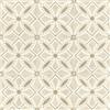 Rasch Carta da parati 410266 - Carta da parati in tessuto non tessuto con effetto piastrelle, beige e sabbia della collezione Beachhouse