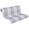 A.S. Création carta de parati TNT con motivo a righe in grigio - carta de parati decorativo 10,05 x 0,53 m - 770783