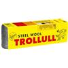 Trollull Lana d'acciaio 200 g fine 00 può essere utilizzata per levigare il legno, pulire persiane in plastica e mobili da giardino e lucidare l'alluminio