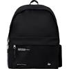 hype Zaino casual per scuola, università, lavoro, escursionismo, per bambini, ragazzi, ragazze, adolescenti, uomini e donne, Nero Ripstop Tech, Taglia unica