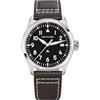 TACTICAL FROG Militado ML21 - Orologio da aviatore da uomo, 37 mm, movimento al quarzo VH31 Sweep/515, vetro zaffiro, massa luminosa BGW9, impermeabile 100 m, per il tempo libero, Nero , 515 / Datum