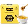 Generico Miele Italiano di Acacia e Sulla Mielizia 32 Bustine Monodose - Miele Naturale Non Pastorizzato - Dolcificante Naturale - Ideale per Tè, Colazioni e Bar - Pratico Formato Monouso 160g totali