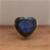 Valentine's Regalo Pietra Labradorite 925 Argento Sterling Fatto a Mano Anello