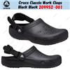 Crocs Zoccoli da lavoro Crocs Classic neri neri 209952-001 taglia unisex