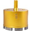 KATUR 80mm Dia Sega a tazza diamantata Punta per carotaggio diamantata, Sega a tazza per muratura Fresa a tazza per gres porcellanato per marmo, vetro, ardesia, ceramica, granito