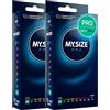 MY.SIZE PRO 20 pezzi 64 mm ELITE - preservativi XXXL, lattice Vytex altamente purificato per meno odore, molto facili da aprire e srotolare
