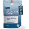 RAIBU Collagene Marino in Polvere - 100% Puro, 10.000 mg di Collagene Idrolizzato Tipo I per Porzione - Integratore per Capelli, Pelle e Ossa - Non Aromatizzato, 350 g - Senza Magnesio Stearato né Glutine