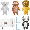 WIYETY Pomelli per mobili in ceramica, 4 pezzi, maniglie per cassetti e porte, per armadi, cucina, camera da letto