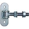 UHRIG Cerniera per porta regolabile, lunga M12 M16 M18 M20, zincata, per porta da giardino e cortile (M20)