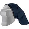 QUARKZMAN Copertura Estesa per Casco da Saldatura Copertura Blu Scuro | per Testa da Saldatura, in Cotone FR, Accessori, con Tenuta a Pressione, Copertura per Casco da Saldatura