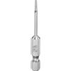 sourcing map Punta Torx di sicurezza T6 da 1/4 di pollice con gambo esagonale da 5,1 cm in acciaio S2 magnetico resistente alle manomissioni cacciavite a stella testa Torx con foro per punte da