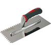 Faithfull Frattone Faithfull Soft-Grip per piastrelle da pavimento/parete, lama in acciaio inox, 280 x 115 mm (11 x 4,5) - Dentatura da 6 mm