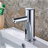 Aimadi Rubinetto Bagno per Lavandino Lavabo Ristorante Miscelatore Sensore Cromato