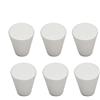BOZONLI 6pcs Rotonda Pomelli Maniglie per Mobili Cassetti Armadio Cassettiera da Cucina Bagno 20mm (Cilindrico opaco)