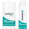 ODABAN ANTIPERPSPIRANT odaban® Set Antitraspirante & Deodorante - Stick + Gel | controllo sudore e odori su ascelle, viso, mani, piedi e schiena | azione rapida, lunga durata, formula delicata unisex