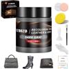 cenozo 250g Grigio Scuro Kit Riparazione Pelle,Smacchiatore Sedili Auto,Ripara Pelle Divano Graffio,Pelle Rinnova Volante in Pelle,Tintura per Pelle Scarpe,Giacca,Sofa,Sedili Auto