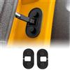 KUNGKIC Per Fiat 500 500c 500e Abarth 595 695 Copertura in gel di silice per serratura della portiera dell'auto, protezione antipolvere, accessori per interni, parti di rifinitura, accessori regalo, 2